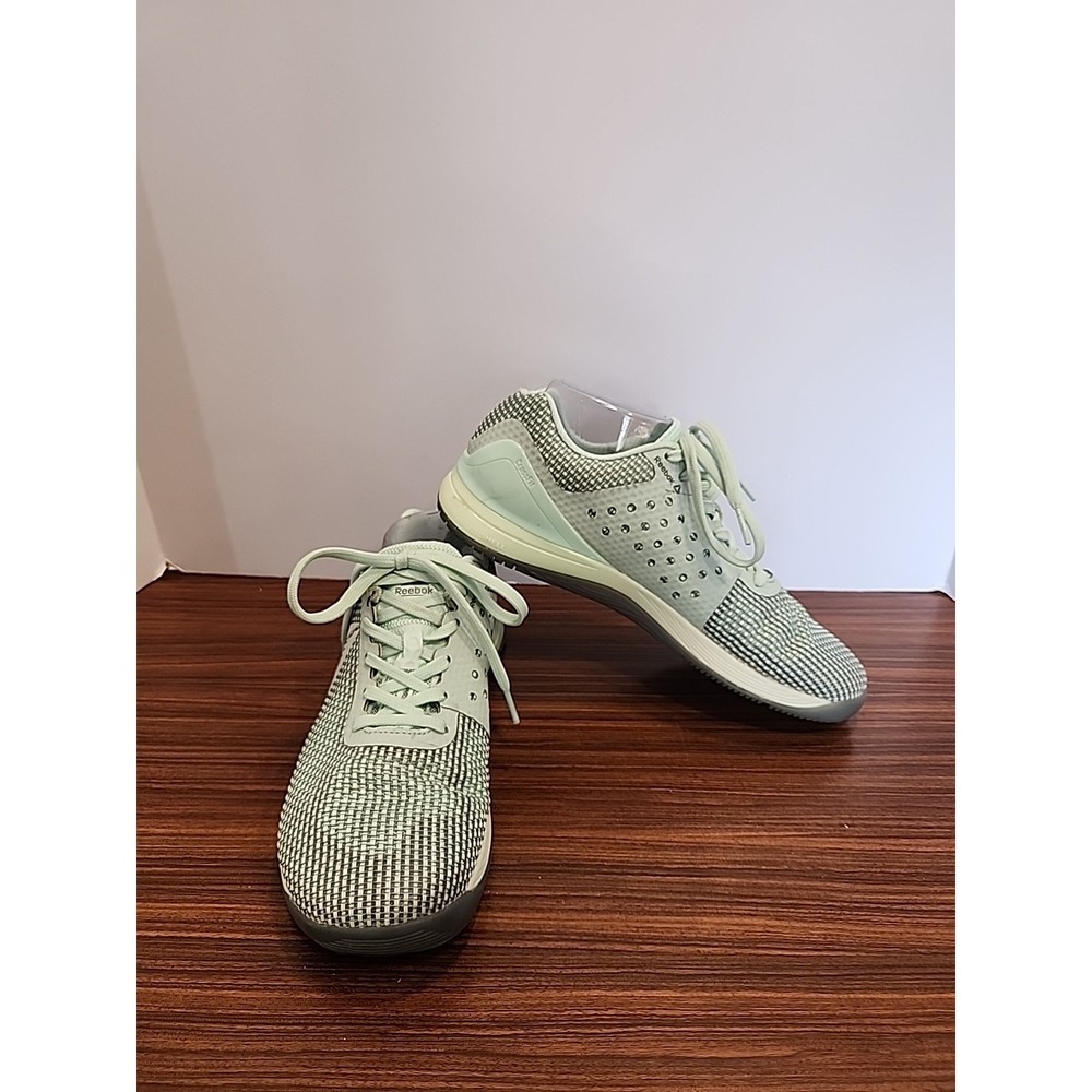 Reebok Crossfit Nano 7 Women's Training Shoes Size 10 Gray Green BS7640
